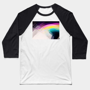Pastel rainbow no.4393 Baseball T-Shirt